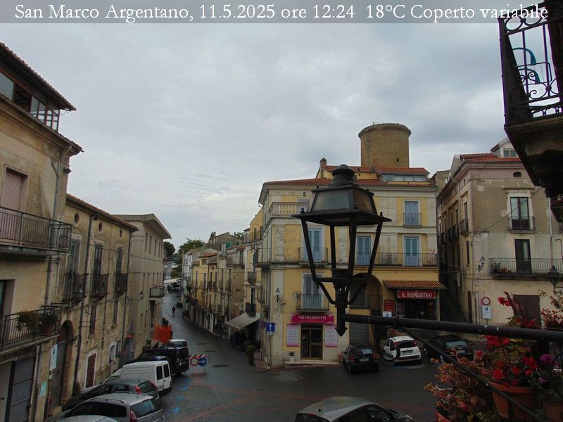 immagine della webcam nei dintorni di Cetraro: webcam San Marco Argentano