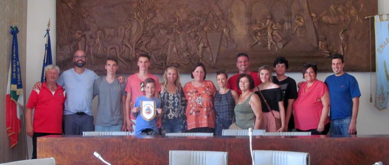 famiglia Edward Cocciollo e Sindaca