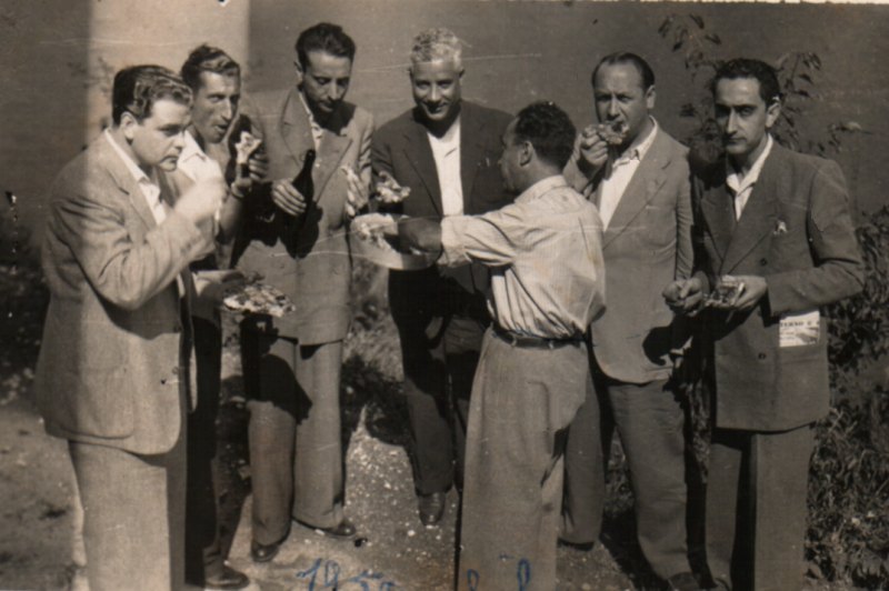 Gita in Sila anno 1950
