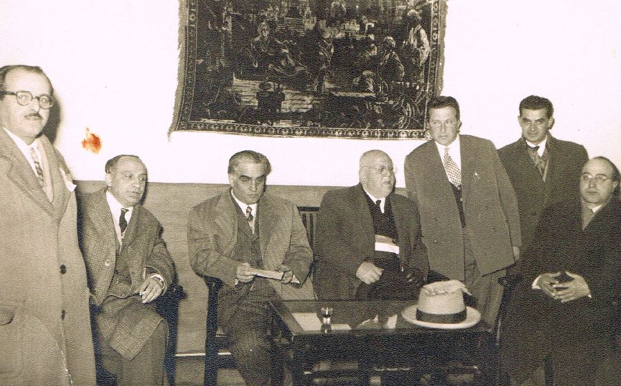 Comizio del ministro Gennaro Cassiani a San Marco Argentano 1955