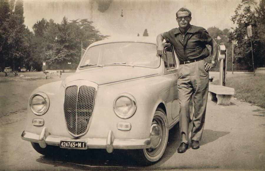 Aldo Arnone con la sua Appia - 1961