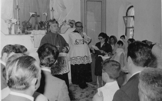 Vescovo Rinaldi a Iotta - San Marco Argentano 1969