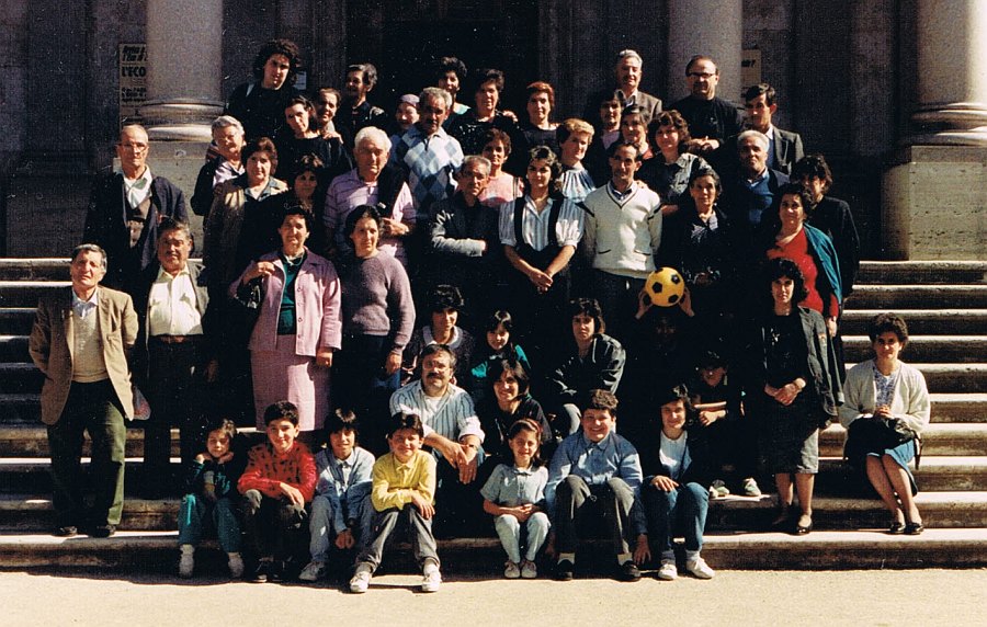 Visita al Santuario di San Gabriele Isola del Gran Sasso (Teramo) 1989