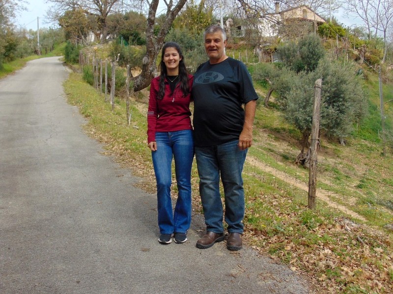 Marcello e la figlia Melanie De Rosa