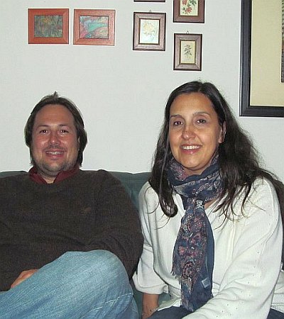 Rafael Arcuri e Florencia