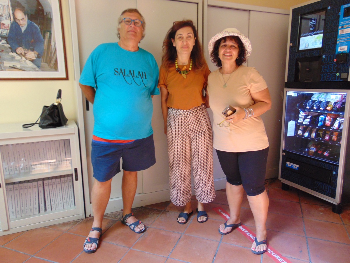 Silvina Donato & Luigi & assessore Aquilina Mileti