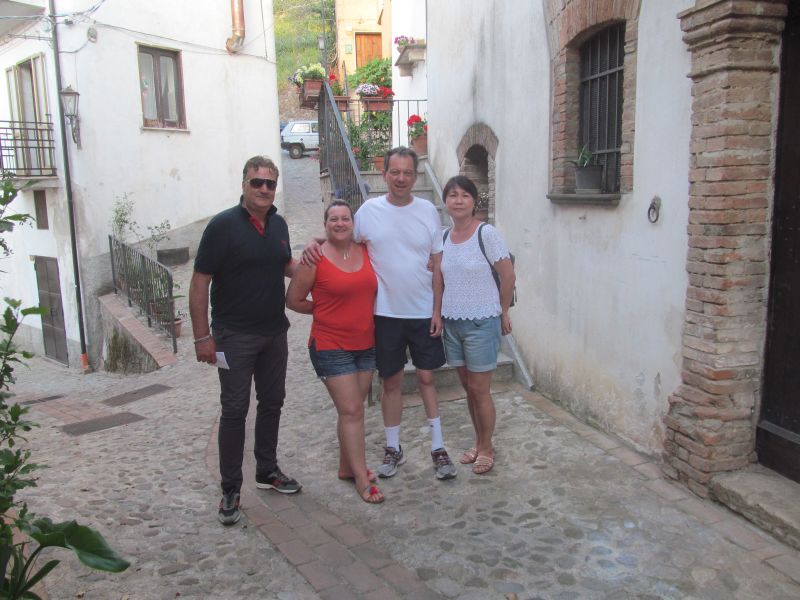 Daniele, Rosana, Rubens Argento e Elisabetta