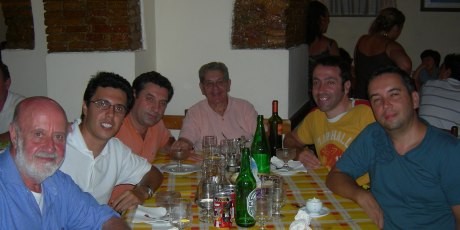 Paolo Chiaselotti Vito Milicchio Fernando Bianchino Gino e Paolo Berlingieri un amico