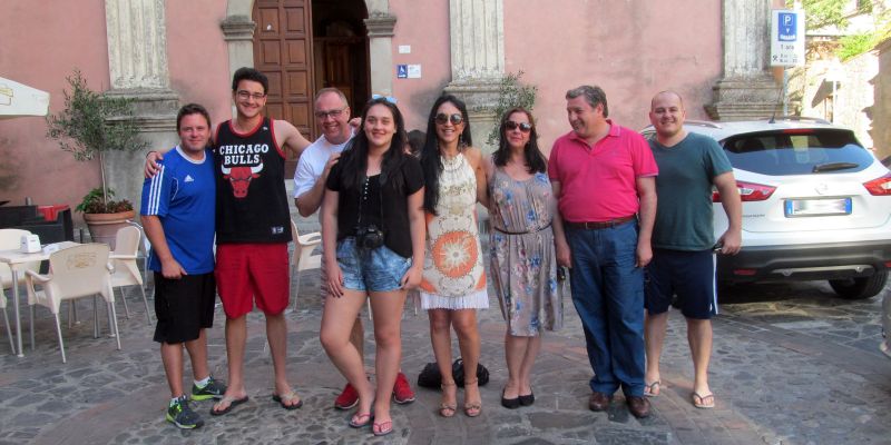 Vinicio, Fernando, Ivete, Rosy, Giovana, Paulo, Gabriel e Francisco