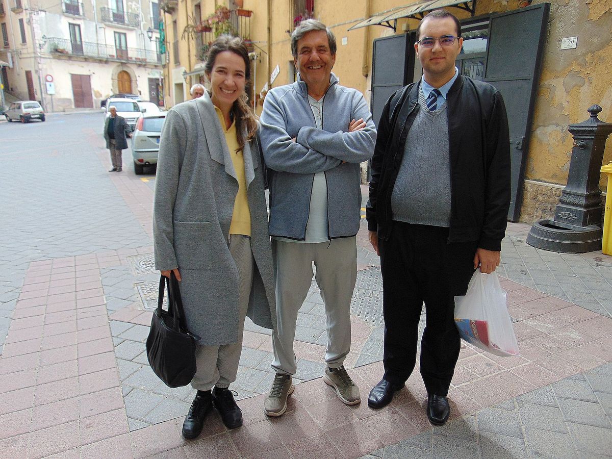 Lunedì 14 marzo 2025 Raquel e Carlo con Alejandro