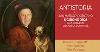 L'Antistoria 5 giugno biblioteca comunale