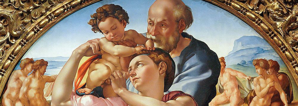 Tondo Doni La Sacra Famiglia