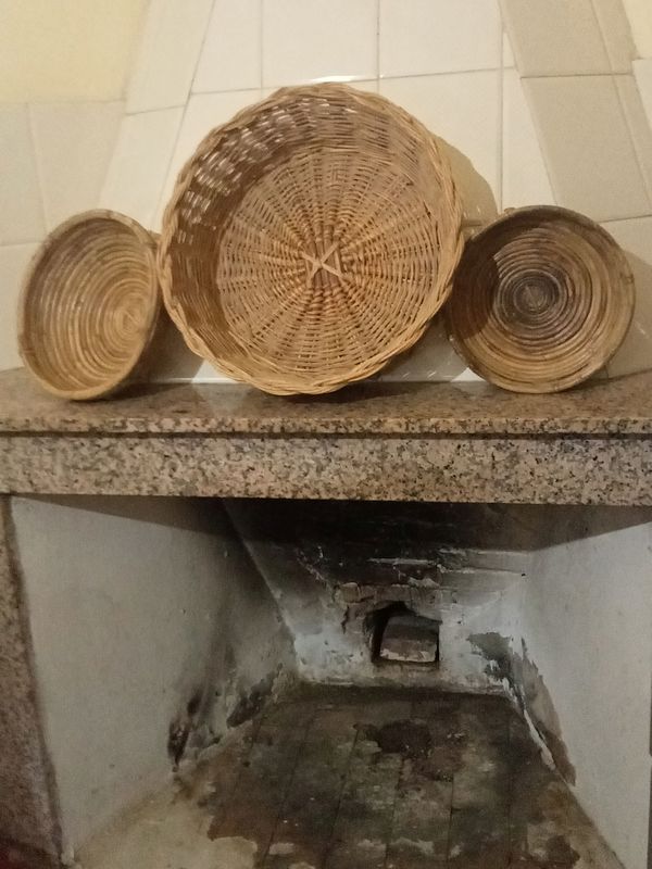 Cannistri e sporta supa a fucagna