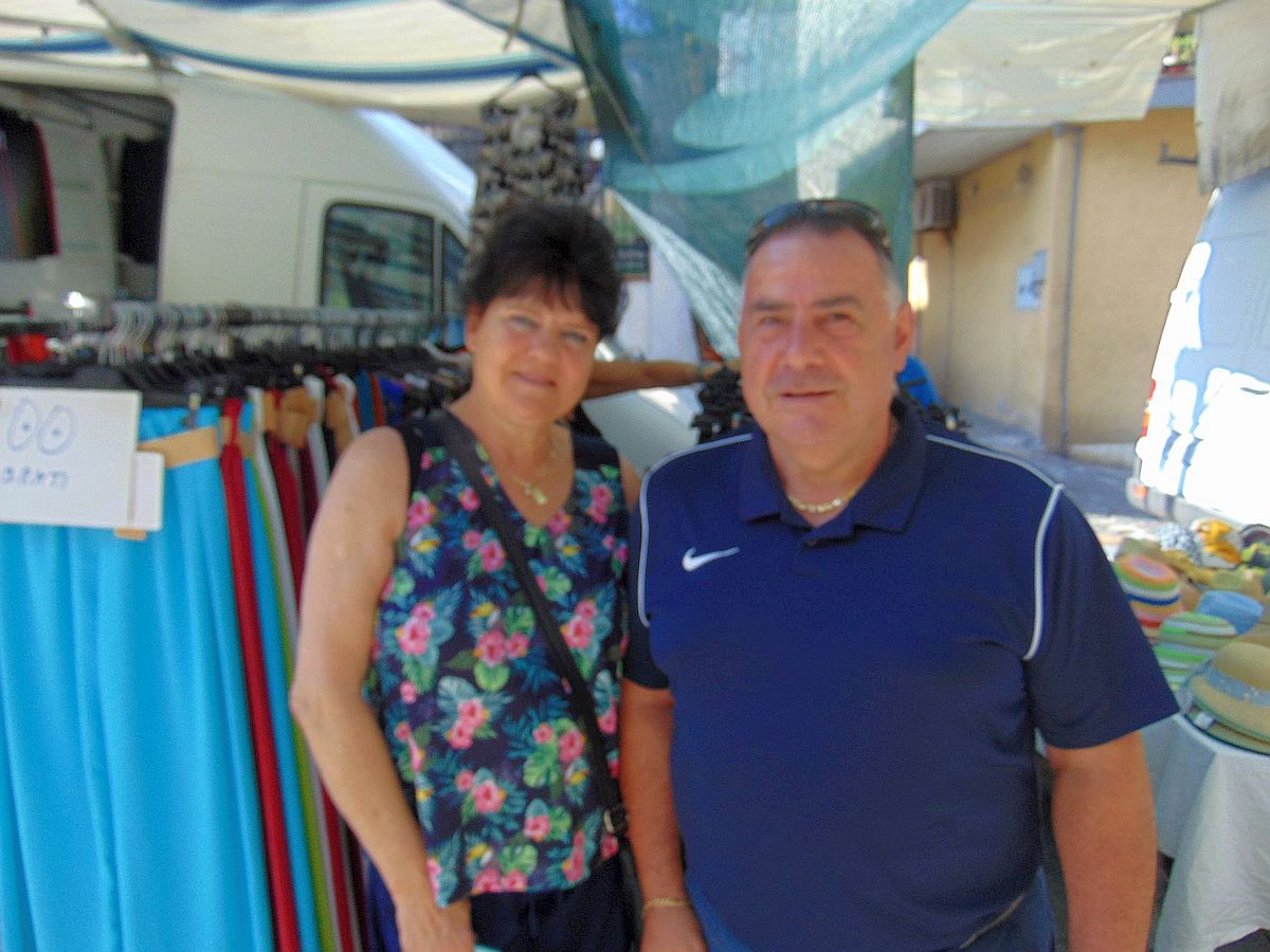 Giannino Ferraro e signora