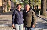 Giancarlo e Katia ad Auschwitz