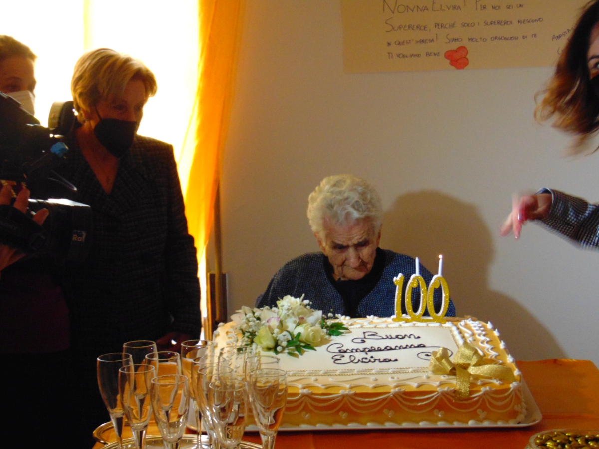 Cento anni Elvira Ferraro Barci