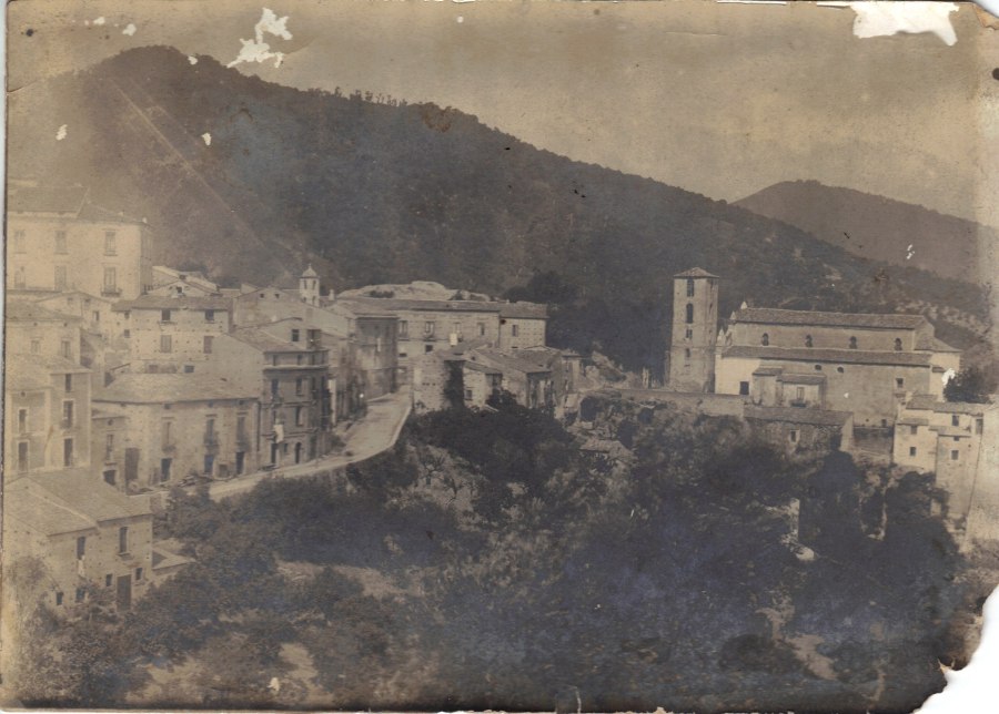 San Marco Argentano quartiere Vescovado inizi '900