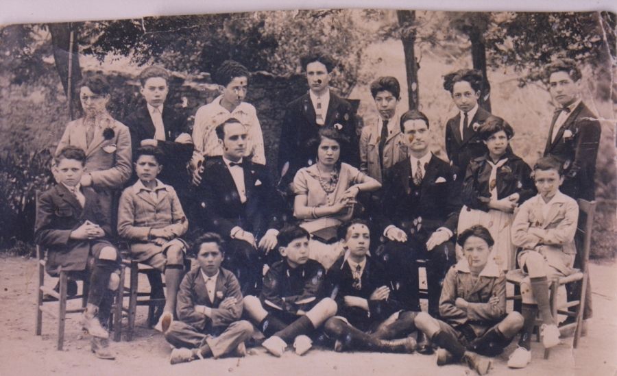 studenti 1ª superiore San Marco Argentano 1925
