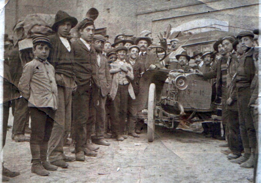 prima automobile a San Marco Argentano