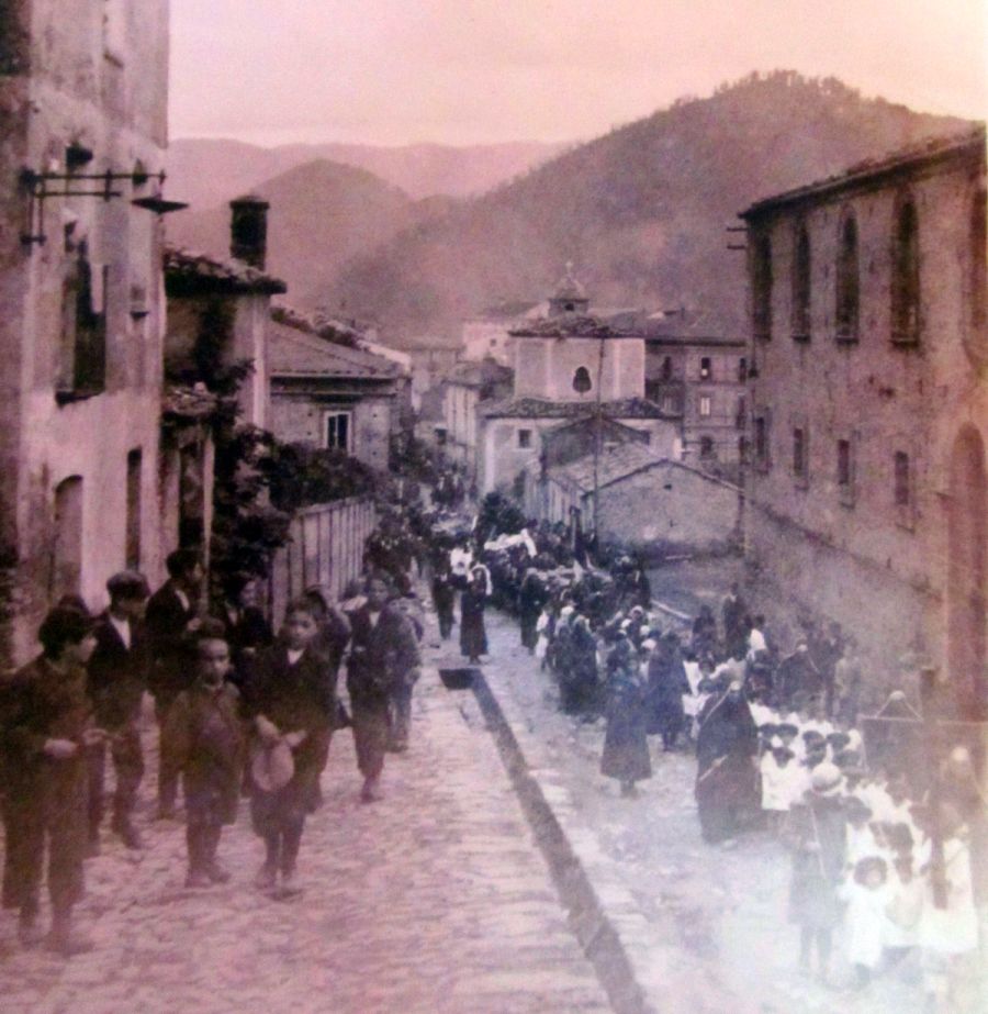 San Marco Argentano via XX settembre inizio '900