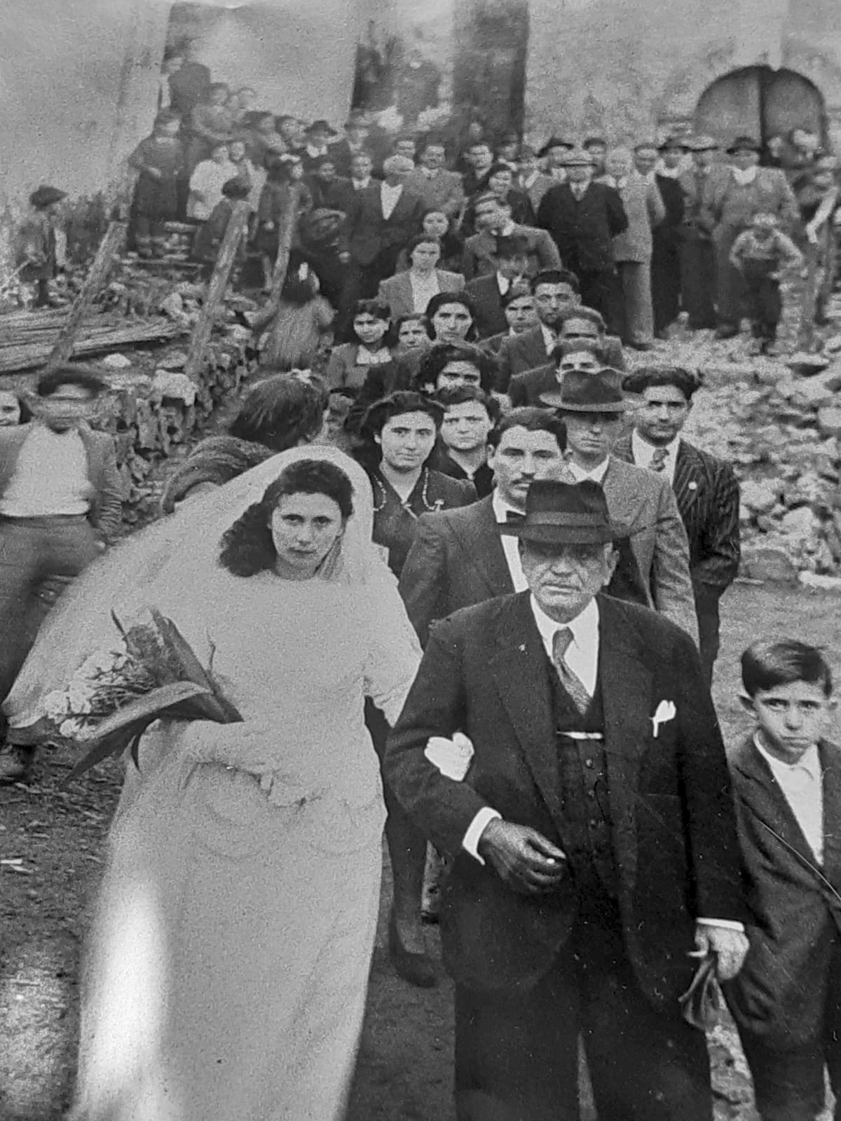 SAN LAURO (FAGNANO) 1948 - 
				MATRIMONIO MIGLIANO FALBO