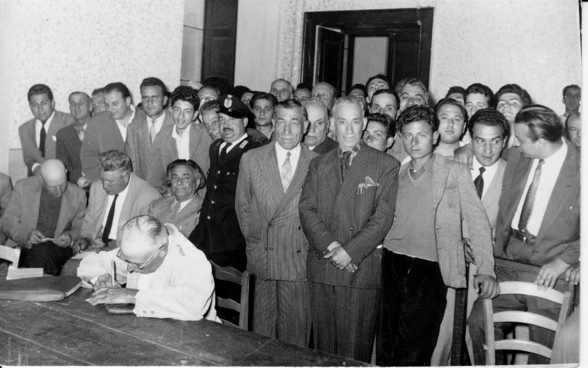 Presentazione liste 1952
