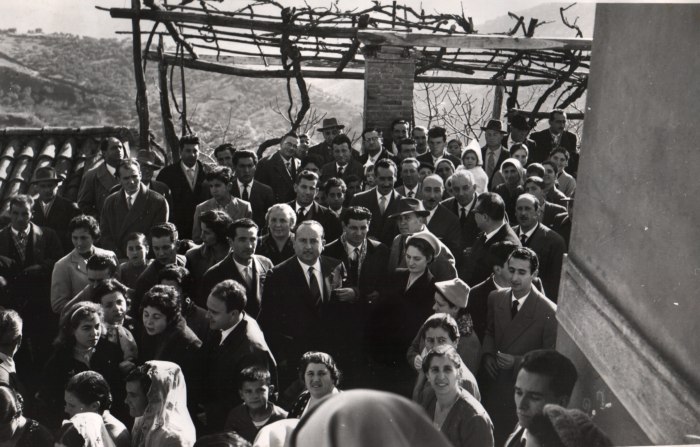 Matrimonio in casa Puzzo 1958