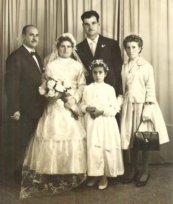 Matrimonio Aloise Coronato 1960