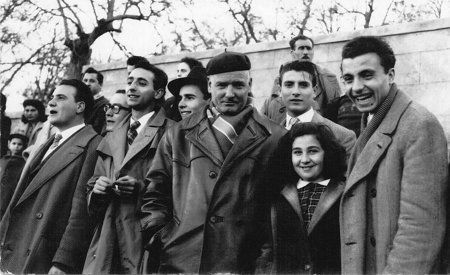 Al campo sportivo di San Marco Argentano Anni Sessanta