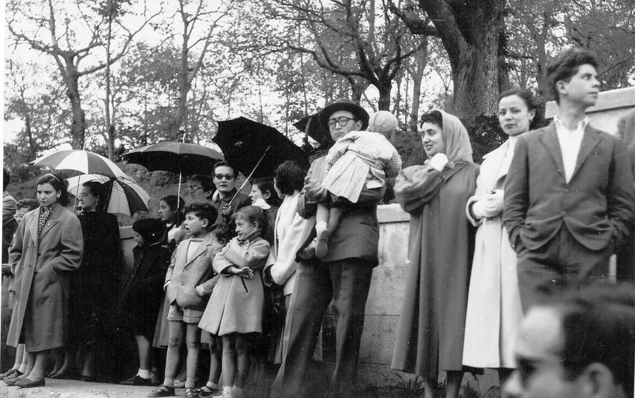 Al campo sportivo di San Marco Argentano Anni Sessanta