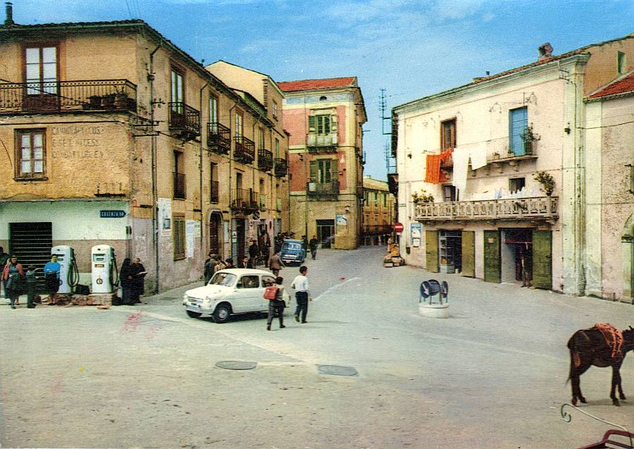 Piazza Umberto San Marco Argentano Anni Sessanta