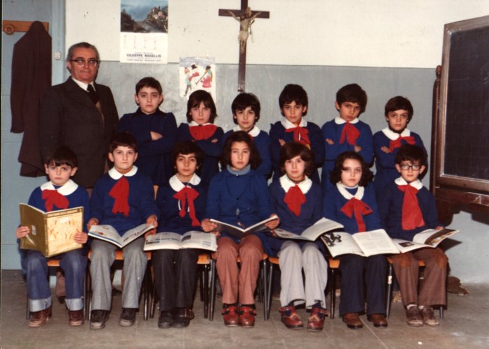 San Marco Argentano III elementare 1977