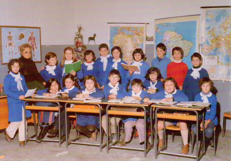 San Marco Argentano 5 elementare 1978