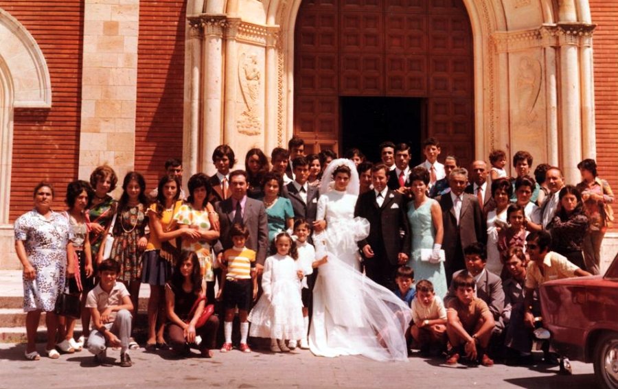 Matrimonio Grosso Santostefano San Marco Argentano 1972
