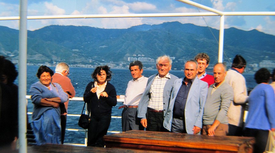 San Marco Argentano Gita ARCI a Taormina 1981
