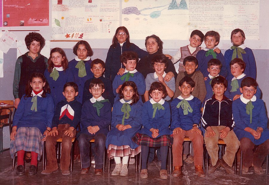 IV elementare centro 1981