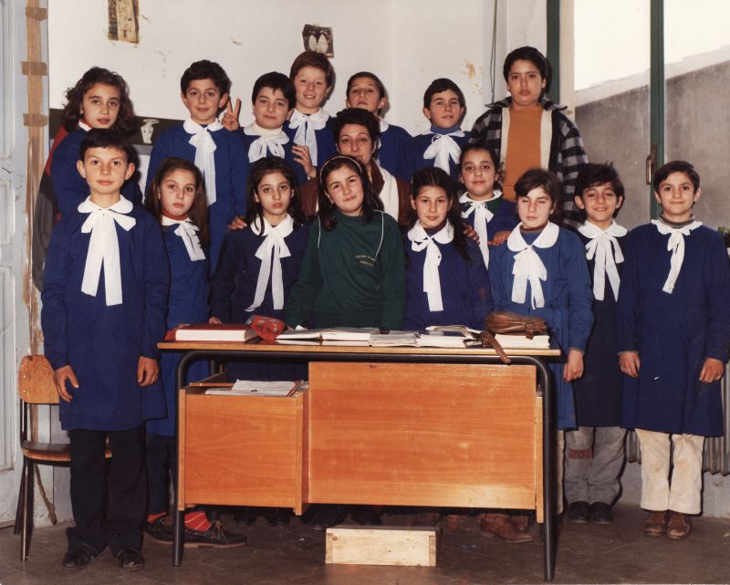Classe 5 E San Marco Argentano anno scolastico 1985/1986