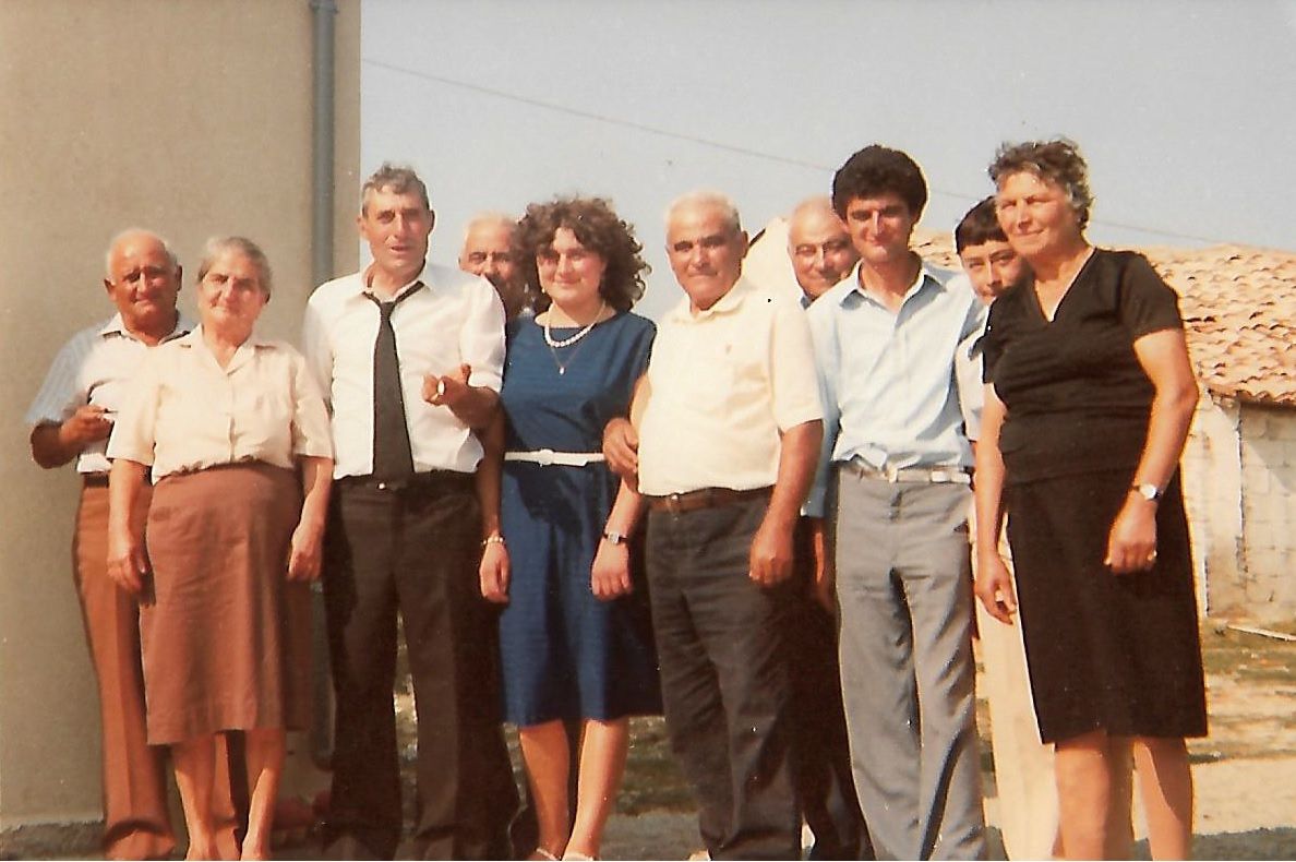 Gruppo famigliare 1985 Contrada Prato