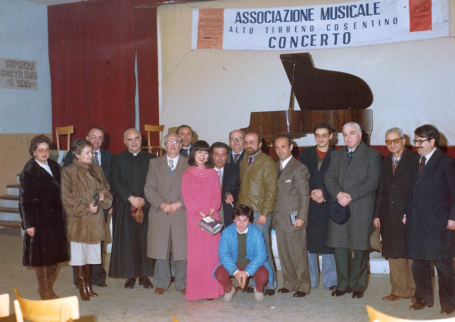 Concerto Associazione Musicale Alto Tirreno Cosentino Giugno 1983