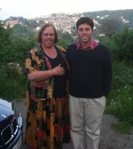 Karen Perri & her son Christian