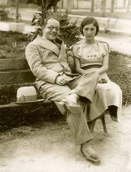 Benedicto Santoro com sua esposa Sophia de Assis Carvalho