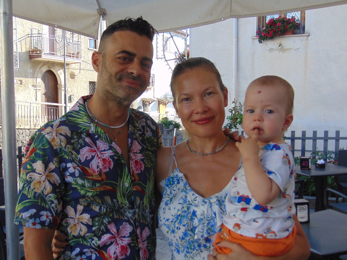 Gianluca, Alena e Aldo Acciardi 18.6.2024