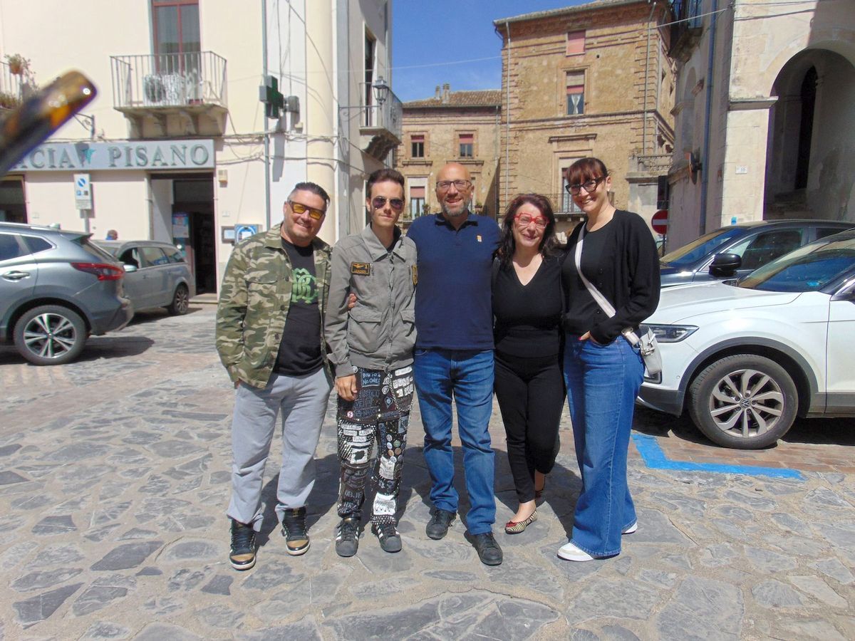 Ivan e Daniela con gli amici Malizia