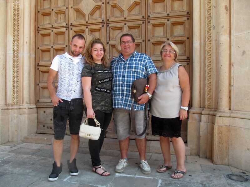 Famiglia Martorelli e Davide
