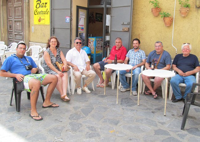 Pino Ambrosio e la moglie