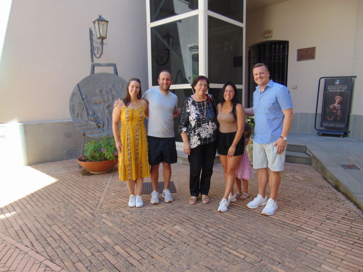 Major with Vincent Barber &wife Melissa &daughter Joia Teresa Barber Mason &husband Tyler Mason