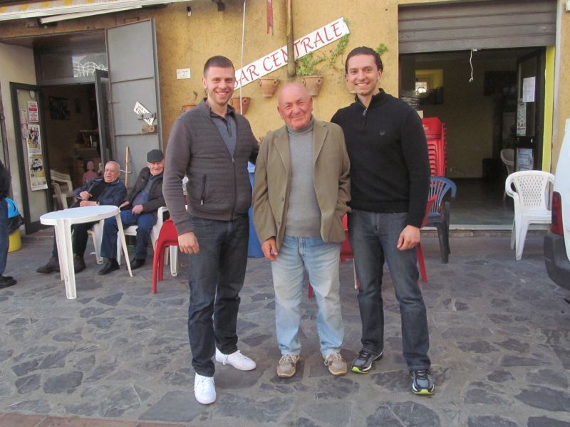 Cristoforo, Michele, Enrico (al centro)